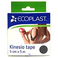 Купить ecoplast лента фиксирующая кензио тейп 5см х 5м черный в Городце