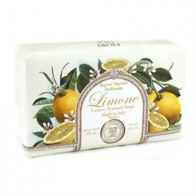 Купить фьери дея (fiori dea) мыло кусковое лимон 250 г, 1шт в Городце
