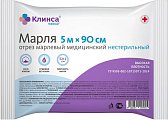 Марля Клинса 5мх90см плотность 32г/м2