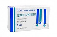 Купить доксазозин, таблетки 2мг, 30 шт в Городце