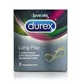 Durex (Дюрекс) презервативы Long Play 3шт