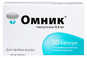 Купить омник, капсулы с модифицированным высвобождением 0,4мг, 30 шт в Городце