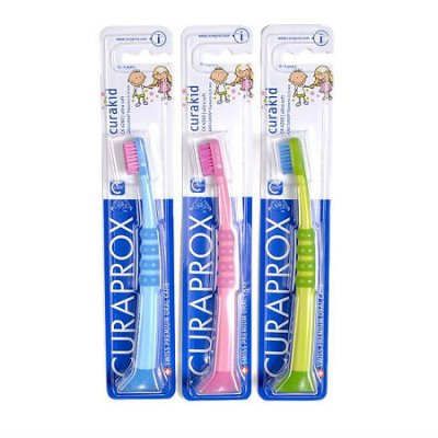 Купить curaprox (курапрокс) зубная щетка детская с гуммированной ручкой curaprox curakid 4260, 1 шт в Городце