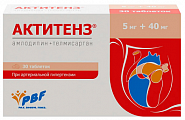 Купить актитенз, таблетки 5 мг+40 мг, 30 шт в Городце