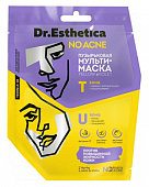 Купить dr. esthetica (др. эстетика) no acne мульти-маска пузырьковая yellow&violet 1шт в Городце