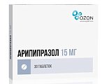 Купить арипипразол, таблетки 15мг, 30 шт в Городце