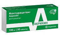 Купить фонтурацетам-акрихин, таблетки 100мг, 30 шт в Городце