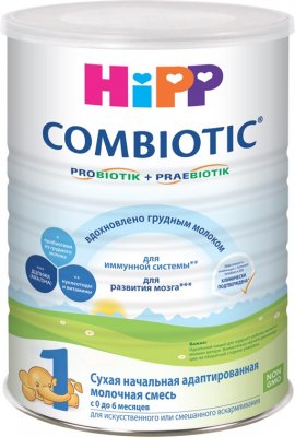Купить хипп-1 комбиотик, мол. смесь 800г (хипп, германия) в Городце