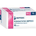 Купить розувастатин-вертекс, таблетки, покрытые пленочной оболочкой 10мг, 90 шт в Городце