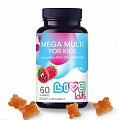 Купить livs (ливс) комплекс мега мультивитамин для детей, пастилки жевательные малина 60шт бад в Городце