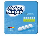 Купить helen harper (хелен харпер) супер плюс тампоны без аппликатора 16 шт в Городце