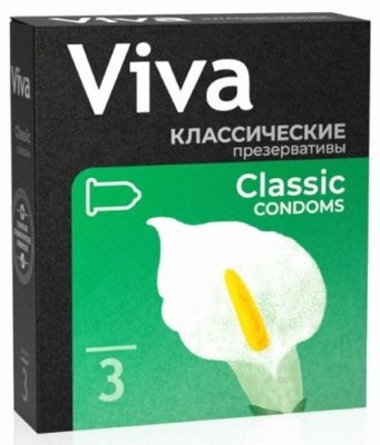 Купить презервативы вива классич. №3 (карекс индастриз, китай) в Городце
