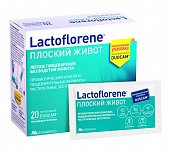 Купить lactoflorene (лактофлорене) плоский живот порошок, пакетики 2-х камерные 4г (2г+2г) 20 шт бад в Городце