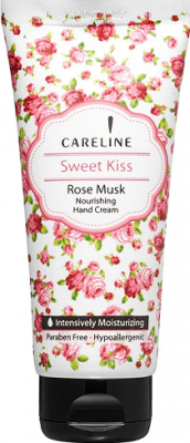 Купить карелин (careline) крем для рук с ароматом розы сладкий поцелуй, 100мл в Городце
