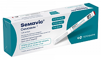 Купить семавик, раствор для подкожного введения 0,25/0,5/1 мг/доза, шприц-ручка 3мл в комплекте с иглами - 9шт в Городце