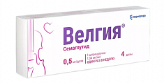 Купить велгия, раствор для подкожного введения 0.5 мг/доза 1,5мл шприц-ручка 1шт с иглами 5шт в Городце