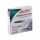 Купить silkofix (силкофикс) пластырь на тканной основе 1смх500см белый в Городце