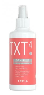 Купить тефиа (tefia) syle up спрей текстурный для волос сильной фиксации морская соль, 250мл в Городце