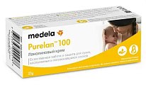 Купить медела (medela) пурелан 100, средство для гигиенического ухода за сосками 37г в Городце