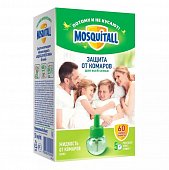 Купить mosquitall (москитолл) защита для взрослых жидкость к фумигатору 60ночей 30 мл в Городце