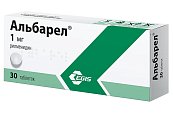Купить альбарел, таблетки 1мг, 30 шт в Городце