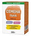 Купить семена льна компас здоровья, пачка 200г бад в Городце