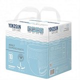 YokoSun (ЙокоСан) подгузники-трусики для взрослых размер L (объем 100-140см) 10 шт