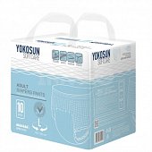 Купить yokosun (йокосан) подгузники-трусики для взрослых размер l (объем 100-140см) 10 шт в Городце