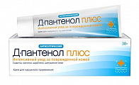 Купить д-пантенол плюс крем для наружного применения антисептический, туба 30г в Городце