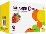 Купить витамин с 900мг, пакетики-саше 5г, со вкусом клубники, 20 шт бад в Городце