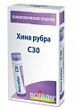 Купить хина рубра с30, гомеопатический монокомпонентный препарат растительного происхождения, гранулы гомеопатические 4 гр  в Городце