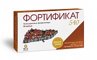 Купить фортификат 540, капсулы массой 760 мг, 30 шт бад в Городце