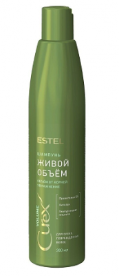 Купить estel (эстель) шампунь для объема сухих и поврежденных волос curex volume, 300мл в Городце