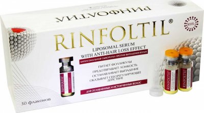 Купить rinfoltil (ринфолтил) липосомальная сыворотка против выпадения для ослабленных и истонченных волос, 30 шт в Городце