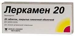 Купить леркамен, таблетки 20мг, 28 шт в Городце