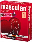 Купить masculan-1 (маскулан) презервативы классик нежные 3шт в Городце