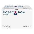 Купить лозап, таблетки, покрытые пленочной оболочкой 100мг, 90 шт в Городце