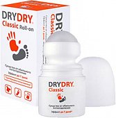Купить драйдрай (dry dry) классик ролл-он дезодорант-антиперспирант от обильного потоотделения 35 мл в Городце