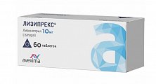 Купить лизипрекс, таблетки 10 мг, 60 шт в Городце