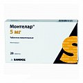Купить монтелар, таблетки жевательные 5мг, 28 шт в Городце