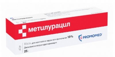 Купить метилурацил, мазь 10% 25г (биохимик оао, россия) в Городце