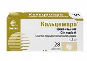 Купить кальцемара, таблетки, покрытые пленочной оболочкой, 30 мг 28 шт. в Городце