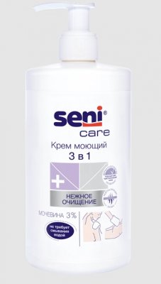 Купить seni care (сени кеа) крем для тела моющий 3в1 1000 мл в Городце