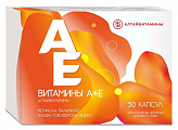 Купить витамин а+е алтайвитамины, капсулы 30шт бад в Городце