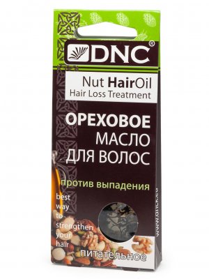 Купить dnc (днц) масло для волос ореховое питательное пакет 15мл, 3шт в Городце