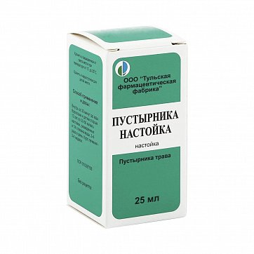 Пустырник настойка, флакон 25мл Пустырник настойка, флакон 25мл