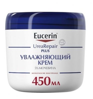 Купить eucerin urearepair (эуцерин) крем увлажняющий плюс 450 мл в Городце
