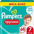 Купить pampers pants (памперс) подгузники-трусы 7, 17+ кг, 68шт в Городце