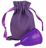 Купить онликап (onlycup) менструальная чаша серия лен размер l, фиолетовая в Городце