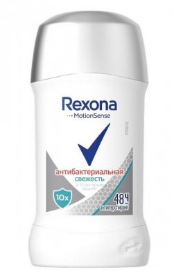 Купить rexona (рексона) антиперспирант-стик антибактериальная свежесть 40мл в Городце